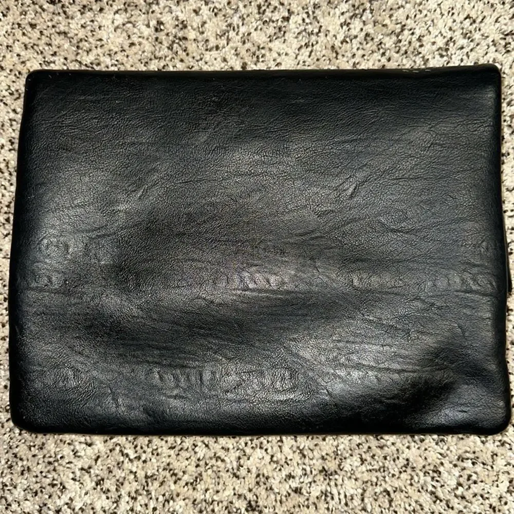 MMS Black And Gold Clutch